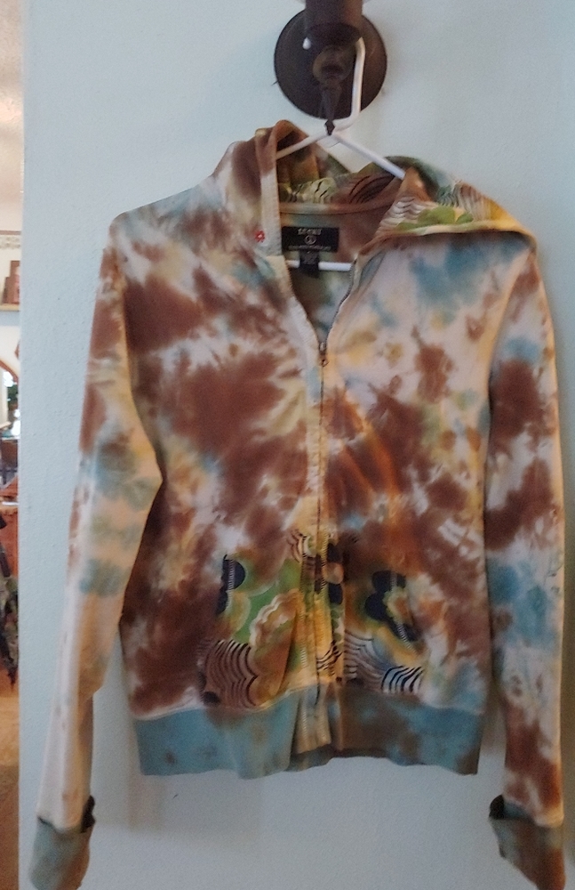 Lucky zip up hoodie